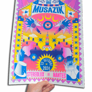 Affiche A3 - 20 ans MusAzik